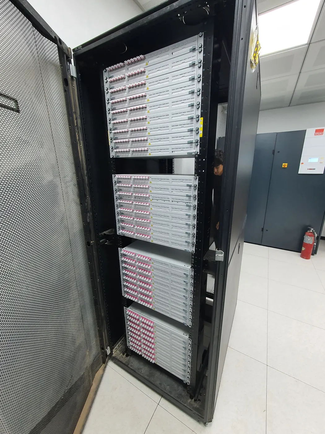 Fiber Splicing Rack